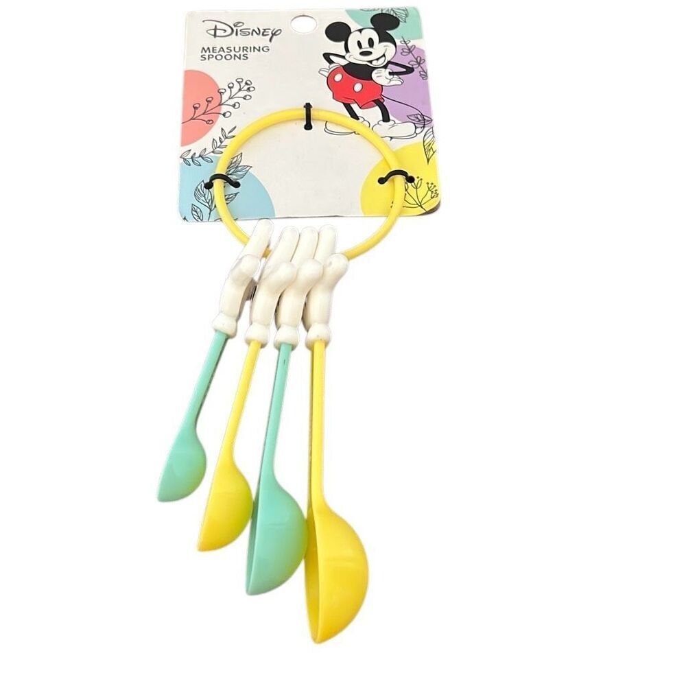 Disney Mickey hands measuring spoon set.
